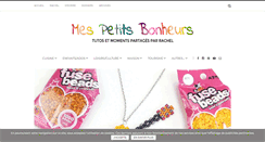 Desktop Screenshot of mespetitsbonheurs.com